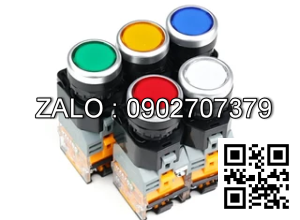 Nút nhấn thường mở màu xanh XB2-BA31C
