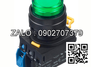 Nút nhấn xanh có đèn ZB2-BW33C, ZB2-BW0610C