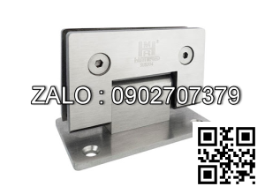Bản lề Cabin nhà tắm 180 – Kính + Kính (vát)