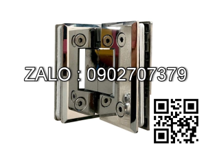 Bản lề kính tường VVP 90 độ trắng bóng