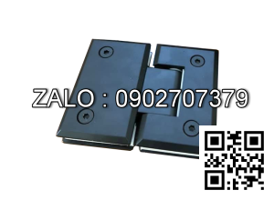 Bản lề kính kính VVP 180 độ màu đen