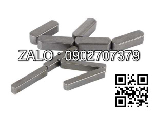 Chốt Lavet 10*10*120mm Inox (then bằng)