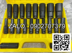 Bộ đầu khẩu vặn ốc dài 8-32mm