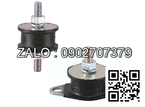 Cao su giảm chấn 2 đầu bulong M12 K65-3 (Anti-vibration Rubber)