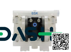 Bơm màng khí nén nhựa BSK 6bar dòng BP06PP-PTT4-B