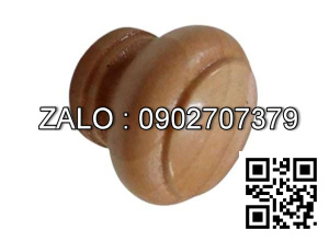 Tay nắm tròn Phi 34 Gỗ-Đầu gù