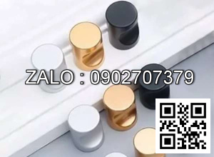 Tay nắm tròn Mã 8013 Phi 16-Đen