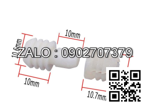 Chốt liên kết lam nhựa 7 phân <10 Bịch