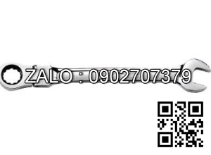 Bộ cờ lê 2 đầu vòng nghiêng 75 độ TOPTUL 7
chi tiết 8-22mm Mạ crôm GAAE0702