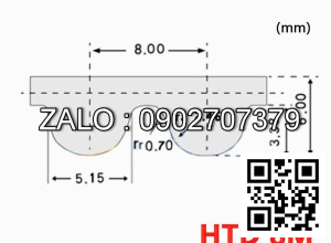 Dây curoa B86 Mitsuboshi 