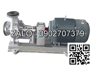 Bơm dầu nóng WRY 100-65-190 Lưu lượng: 60 m3/h, Công suất: 11 kW