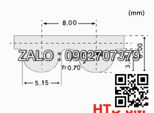 Dây curoa C122 Mitsuboshi 
