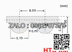 Dây curoa S3M3001100010A