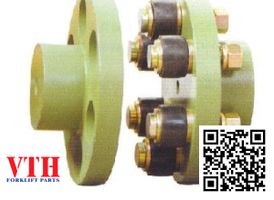 Khớp nối bánh răng nhựa 66x46mm 34T