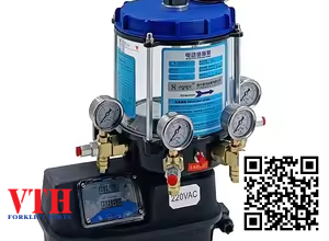 Bơm mỡ tự động Jianhe DBS 110V 4 ngõ ra