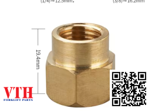 Nối ren trong thau giảm 1/4