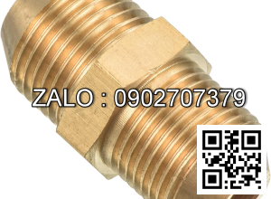 Nối 2 đầu ren ngoài thau 89mm = 3