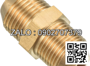 Nối 2 đầu ren ngoài thau 48mm = 1-1/2