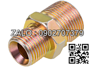 Nối 2 đầu ren ngoài thau 60mm = 2