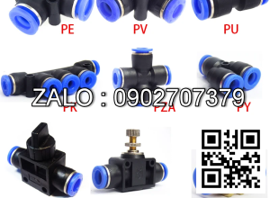 Đầu nối ống hơi khí nến PM