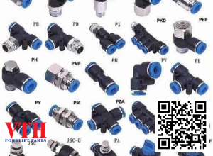 Đầu nối ống hơi khí nến PP