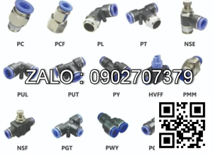 Đầu nối ống hơi khí nến PKB