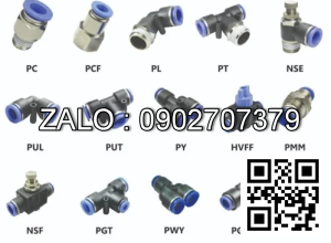 Đầu nối ống hơi khí nến PGJ