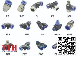 Đầu nối ống hơi khí nến PLGJ