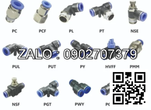 Đầu nối ống hơi khí nến PỴJ