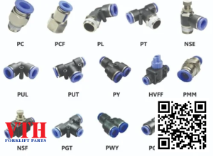 Đầu nối ống hơi khí nến PXJ