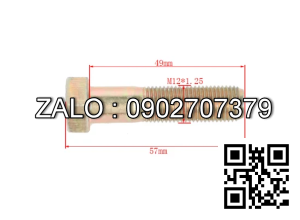 BOLT, P/N: 24453-02061, TCM (Bulong bat co dinh lap xe nang TCM, Model: FB30-8)