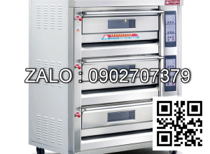 Lò nướng bánh 3 tầng 6 khay điện Hongling XYF-3HP