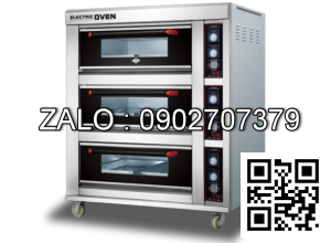 Lò nướng bánh pizza 3 tầng điện MFP-60H