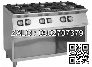 Bếp Âu 6 họng dùng gas Giorik ECG760G