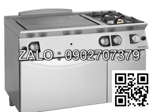 Bếp Âu 4 họng kèm mặt nấu phẳng dùng gas Giorik TG76FTC