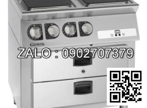 Bếp Âu 4 họng mặt vuông dùng điện Giorik CE74QGMC
