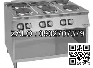 Bếp Âu 6 họng mặt tròn dùng điện Giorik CE76TG