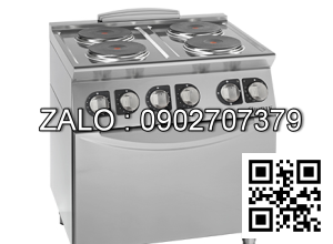 Bếp Âu 4 họng mặt tròn dùng điện Giorik CE74TE