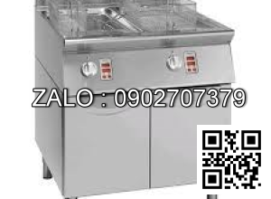 Bếp chiên nhúng đôi dùng gas 13+13 lt.Giorik FG7213 MT