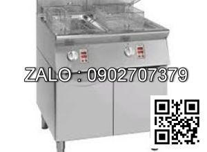 Bếp chiên nhúng đôi dùng điện 13+13 lt.Giorik FE 7213M