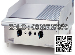 BẾP CHIÊN PHẲNG NỬA NHÁM DÙNG GAS ĐỂ BÀN GG2B12R