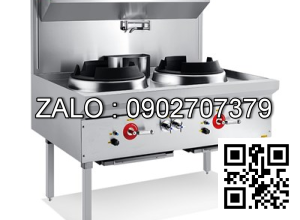 Bếp Á đôi có quạt thổi dùng gas SOPPAS EGWR20C