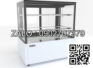 Tủ mát trưng bày bánh kem (Showcase) Kistem 205L KIS-XFS12RS