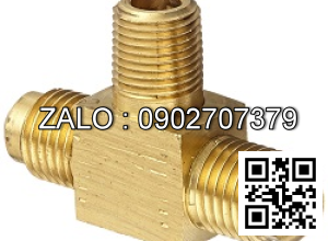 Đầu nối 3 đầu ren ngoài Thau 54mm = 1-3/4