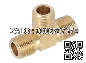 Đầu nối 3 đầu ren ngoài Thau 54mm = 1-3/4