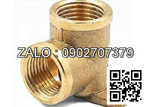 Đầu nối 3 đầu ren ngoài Thau 54mm = 1-3/4