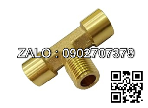 Đầu nối 3 đầu ren ngoài Thau 54mm = 1-3/4