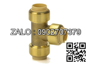 Đầu nối 3 đầu ren ngoài Thau 54mm = 1-3/4