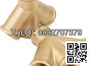 Đầu nối 3 đầu ren ngoài Thau 54mm = 1-3/4