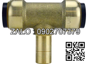 Đầu nối 3 đầu ren ngoài Thau = 3/8” x 1/8”